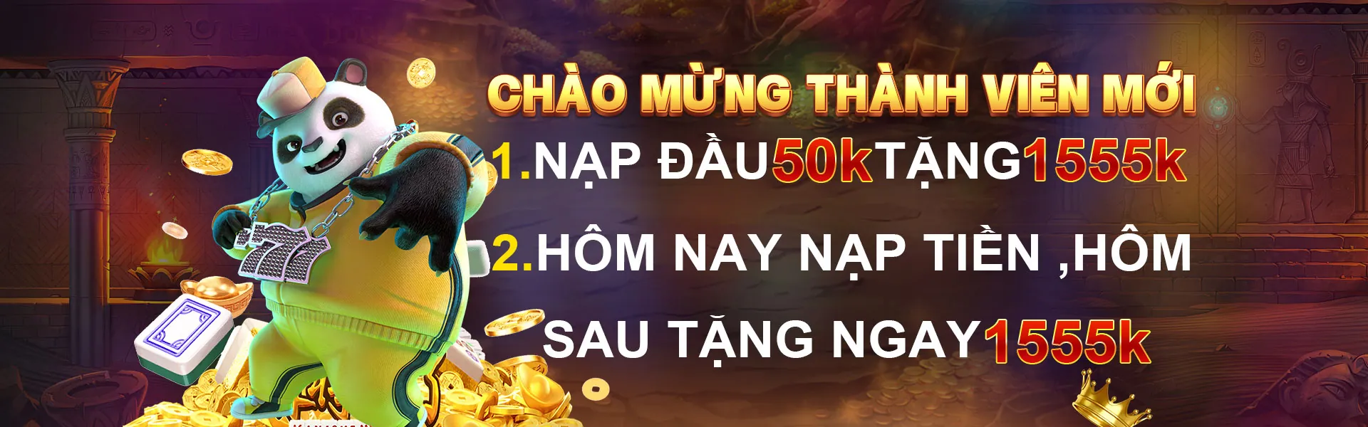 Ưu đãi chào mừng 188K cho người chơi mới